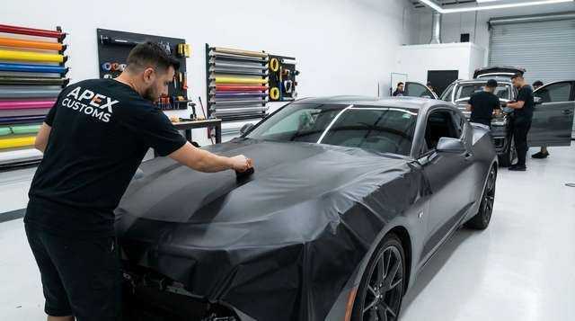 青柠视频改装视频 - 车身贴膜改色视频教程